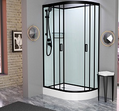 Frank Душевая кабина F418 L black – фотография-2