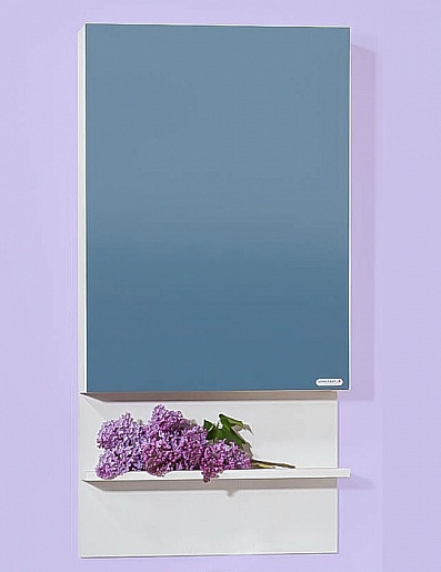 Бриклаер Зеркальный шкаф Аргентина 50 светлая лиственница – фото, картинка, фотография-1