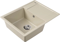 Florentina Мойка кухонная Консул 640 шампань – фотография-2