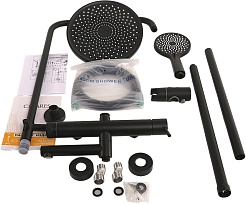 Cezares Душевая система RELAX-CVD-NOP черный матовый – фотография-6