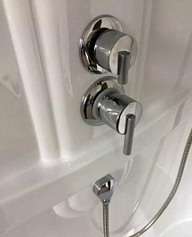 Royal Bath Душевая кабина 120/80 RB 8120BP1-T R с высоким поддоном – фотография-6