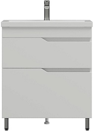 Corozo Тумба под раковину Теона 70 Z2 белая – фотография-1