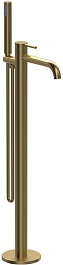 Raiber Смеситель для ванны Graceful RPG-010 напольный золото матовое – фотография-1