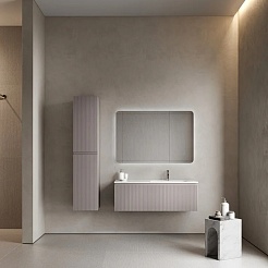 Sancos Тумба с раковиной Snob R 1.0 120 R doha soft раковина Element 121 чаша справа CN7006R – фотография-4