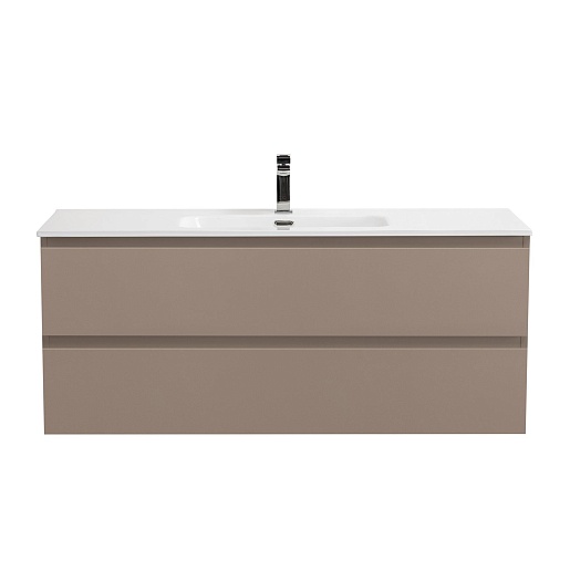 BelBagno Тумба под раковину Kraft 120 подвесная Бежевый матовый – фотография-2