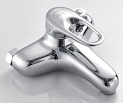 Frap Смеситель для ванны H01 F3201 хром – фотография-2