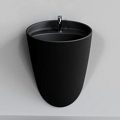 Ambassador Раковина Queen 53.5 черная матовая – фотография-3