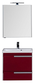 Aquanet Мебель для ванной "Тиволи 70" бордо – фотография-1