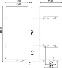 Royal Thermo Накопительный водонагреватель Fidelity RWH 50 – фотография-3