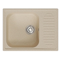 Mixline Мойка кухонная ML-GM18 бежевая – фотография-1