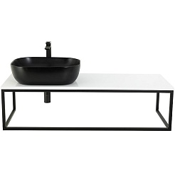 BelBagno Консоль Etna-Kraft 120 чёрная матовая – фотография-3