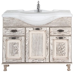 Aquanet Мебель для ванной Тесса 105 жасмин/сандал – фотография-5