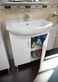 СанТа Тумба с раковиной Элеганс 65  – фотография-4