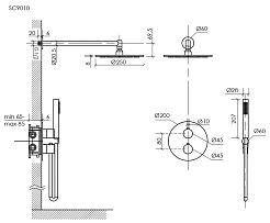 Sancos Душевой комплект Etna SC9010CH хром – фотография-3