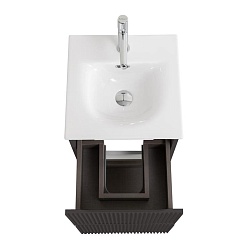 BelBagno Тумба под раковину Uno mini 40 подвесная Темно-Серый матовый – фотография-6