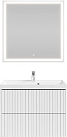Водолей Мебель для ванной Тач 80 подвесная белая