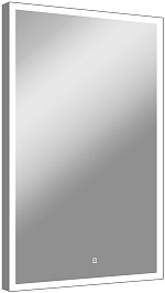 Continent Зеркало Frame Silver Led 700x1000 – фотография-2