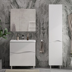 Volna Мебель для ванной Volna 70.2Y белая – фотография-2