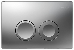 Geberit Кнопка смыва Delta 21 115.125.46.1 хром, матовая – фотография-1