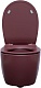 Allen Brau Унитаз подвесной Fantasy 4.11004.BD бордо с крышкой 4.11005.BD – картинка-30