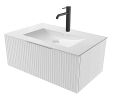 Зов Тумба под раковину Кито Флавио 80 подвесная белая