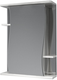 Какса-а Зеркальный шкаф Волна 55 без подсветки – фотография-1