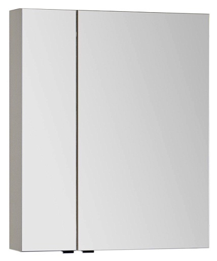 Aquanet Зеркальный шкаф "Эвора 70" сливочный – фото-1