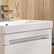 Equil Тумба с раковиной Corner 60 2 ящика подвесная белая – картинка-22