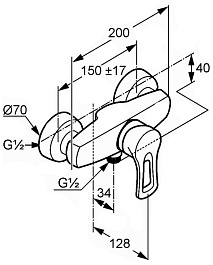 Kludi Смеситель "MX 337100562" – фотография-3