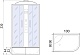 River Душевая кабина Dunay XL 100/80/44 MT L – фотография-32