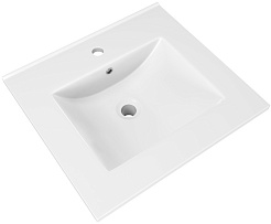 Teymi Тумба с раковиной Vitra 50 подвесная дуб/белый – фотография-8