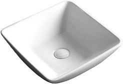 Ceruttispa Раковина накладная 42 CR7034D белая – фотография-1