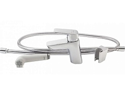 Hansgrohe Смеситель Logis 71290000 для раковины с гигиеническим душем – фотография-3