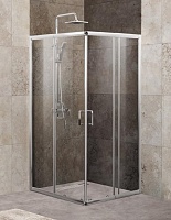 BelBagno Душевой уголок Unique 90/90 UNIQUE-A-2-75/90-C-Cr