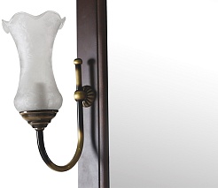 ASB-Woodline Зеркало Салерно 65 антикварный орех – фотография-2