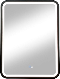 Continent Зеркало Enjoy Black Medium 600x800 – фотография-2