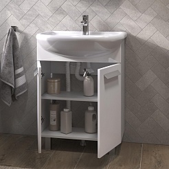 Vigo Мебель для ванной Hoska 60 (Уют) белая – фотография-6