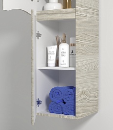 Водолей Пенал подвесной Адель 30 L ореховый дубослив светлый – фотография-4