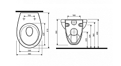 IFO Комплект: инсталляция Duofix Delta 3 в 1 + унитаз Hitta + шумоизоляция – фотография-6