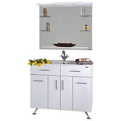 Водолей Тумба с раковиной "Ницца D 100" с б/к, умывальник Ницца – фотография-2