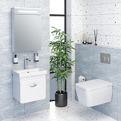 Runo Зеркальный шкаф Парма 50 R – фотография-3