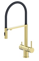 Oliveeka Смеситель для кухни K OL-458009-BG золотой матовый