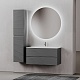 Sancos Тумба с раковиной Folk 100 grey soft раковина Grace 101 CN7013 – картинка-16
