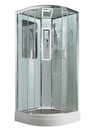 Avacan Душевая кабина 100/100 A2010LED прозрачная – фотография-1