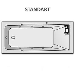Kolpa San Акриловая ванна Armida STANDART – фотография-2