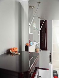 Акватон Мебель для ванной Валенсия 75 ZSH гранат – фотография-5