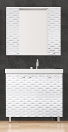 Style Line Зеркальный шкаф Папирус 900/С – фотография-4