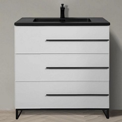 Parly Тумба с раковиной Bella T90 белая – фотография-1