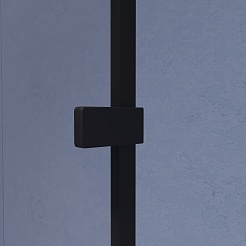 RGW Душевой уголок Stilvoll SV-030B 100x100 профиль черный стекло прозрачное – фотография-6