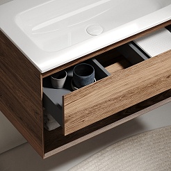 Sancos Мебель для ванной Marmi 1.0 120 для двоих дуб чарльстон – фотография-6